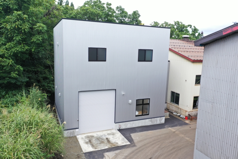 株式会社片貝製作所
予備炉体保管庫及び測定室増築工事
