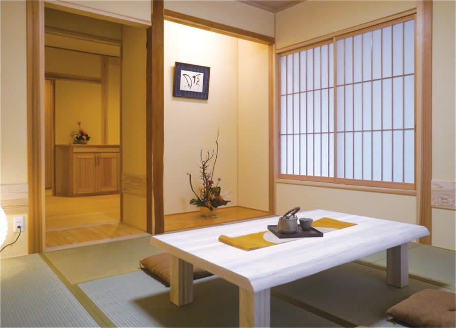 天然素材のやさしさを感じながら暮らせる住まいです。