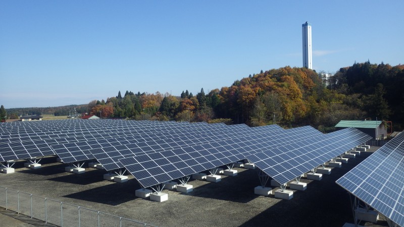 阿賀野市笹岡太陽光発電所建設工事